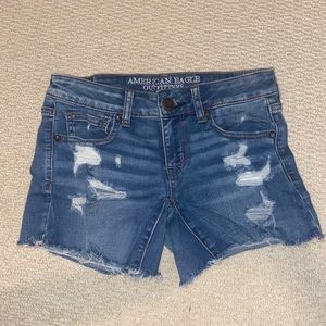 american eagle  jean shorts